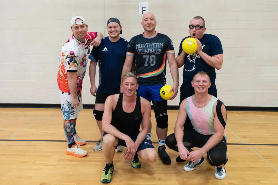 Lavender League players together on the court during the Summer 2025 season