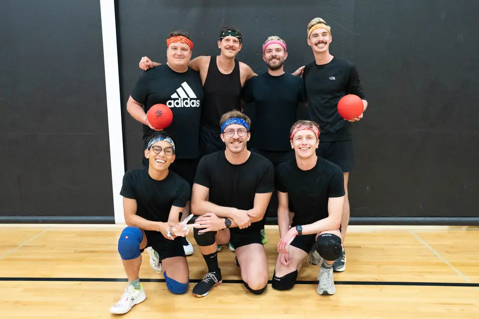Lavender League players together on the court during the Summer 2025 season