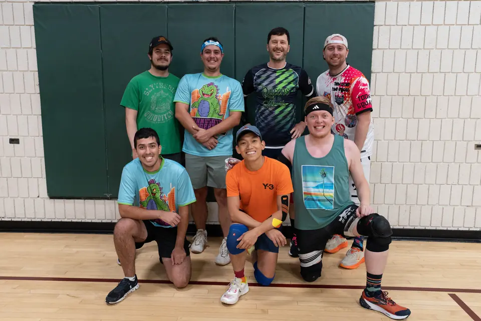 Open League players together on the court during the Summer 2025 season