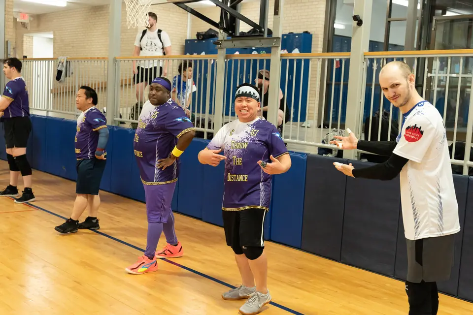 Open League players together on the court during the Spring 2025 season