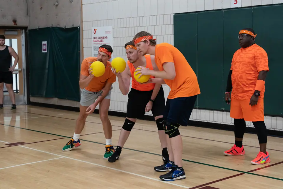 Open League players together on the court during the Summer 2025 season