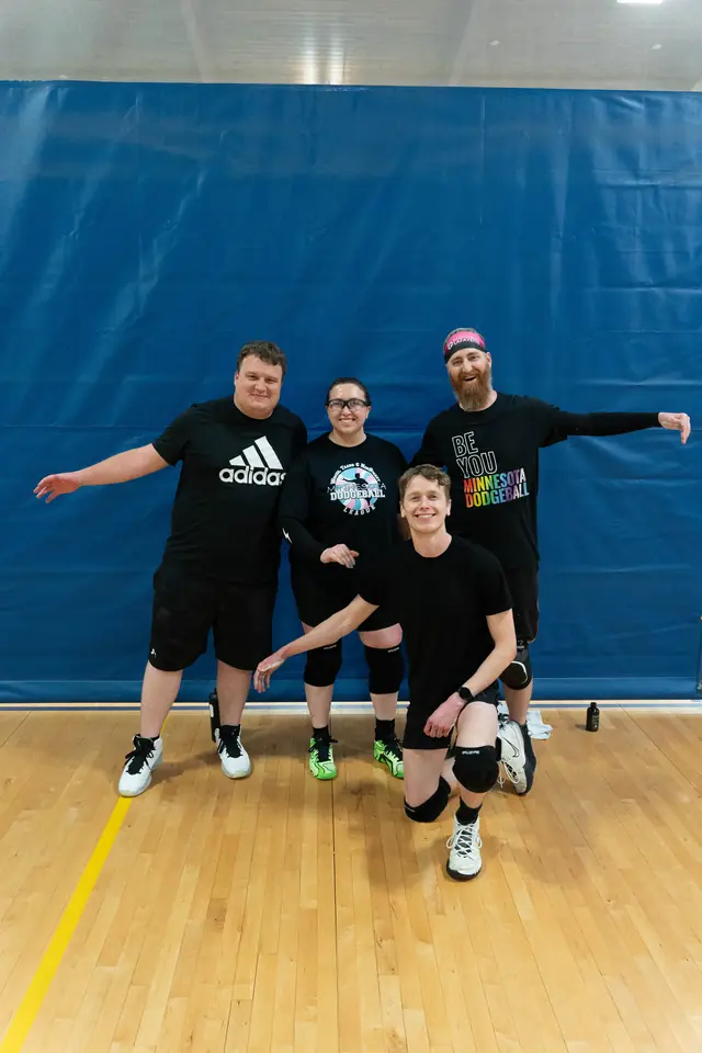 Open League players together on the court during the Spring 2025 season