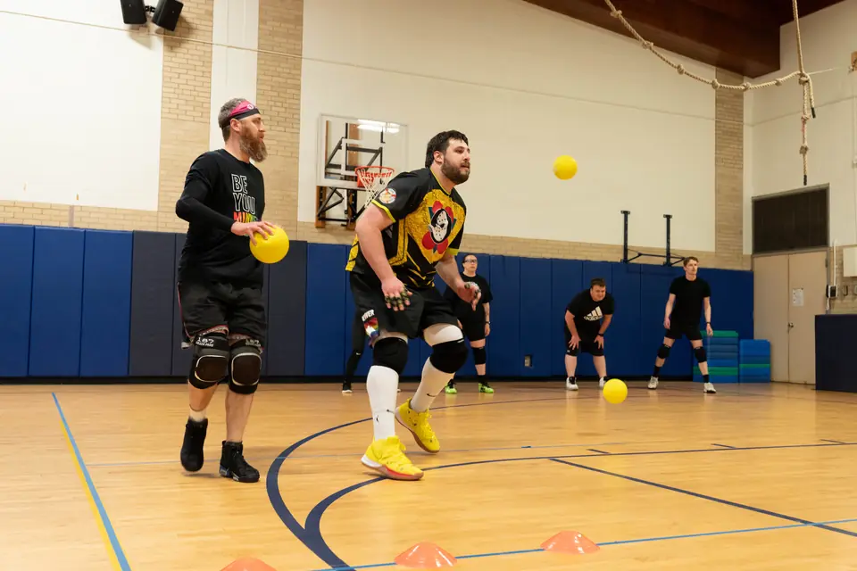 Open League players together on the court during the Spring 2025 season