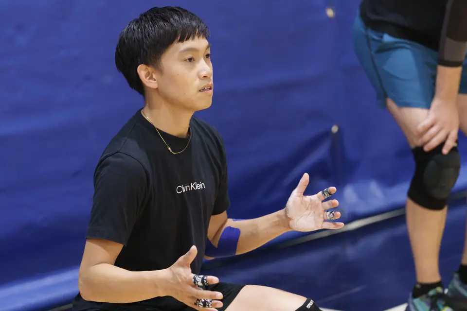 A Open League player mid-game during the Summer 2026 season