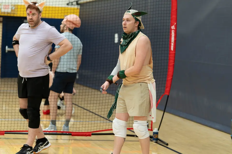 Halloween Tournament players in action