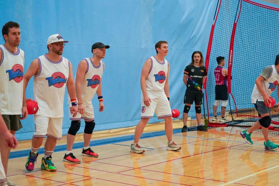 Lavender Challenge 2025 players together on the court
