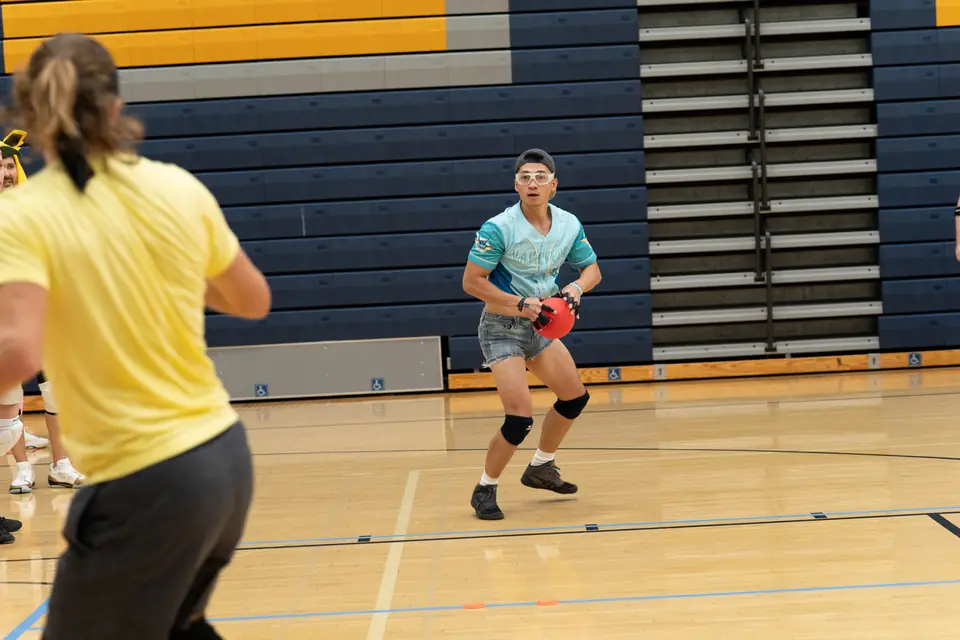 Halloween Tournament players in action