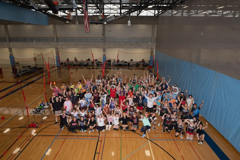 Lavender Challenge 2026 players together on the court