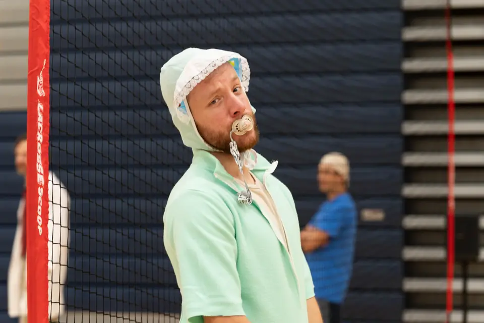 A Halloween Tournament player mid-game