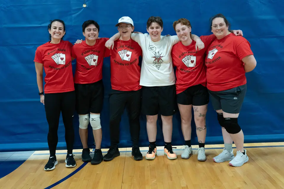 WTNB League players together on the court during the Fall 2025 season