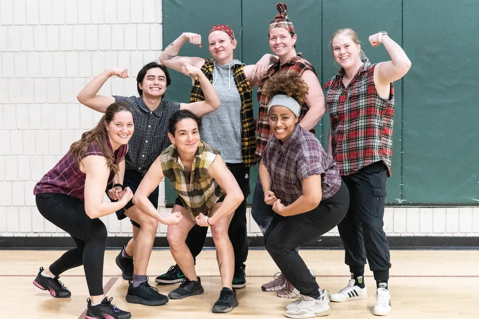 WTNB League players together on the court during the Winter 2025 season