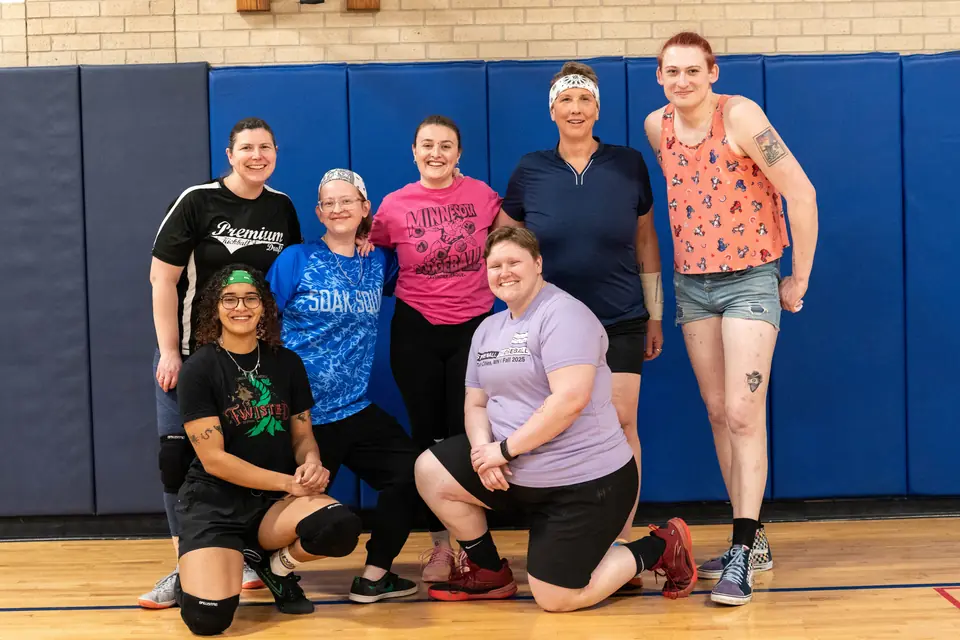 WTNB League players together on the court during the Winter 2026 season