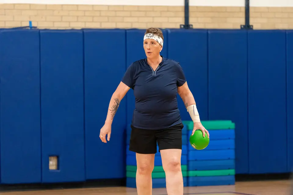 A WTNB League player mid-game during the Winter 2026 season