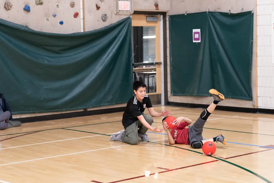 A Youth Program player mid-game during the Fall 2025 season